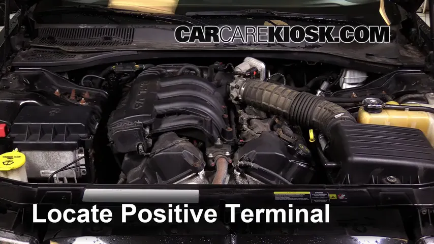 2007 Chrysler 300 2.7L V6 Battery Jumpstart
